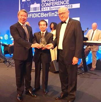 Huoi Quang hydropower project designed by EVNPECC1 receives FIDIC award