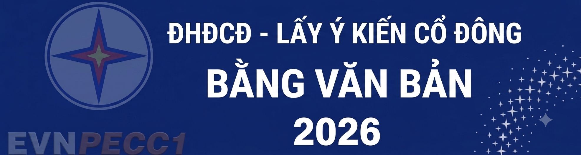 ĐHĐCĐ-Lấy ý kiến bằng văn bản